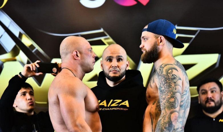 Қазақстандық Сергей Зубков Naiza FC 37 турнирінде ресейлікті жеңді