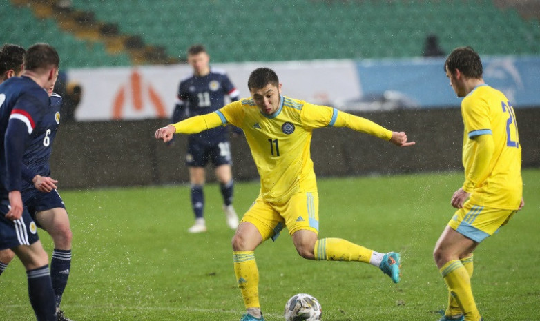 Қазақстан (U-21) - Шотландия (U-21) матчының үздік сәттері