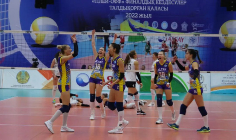 «Алтай» волейболдан Қазақстан чемпионы атанды