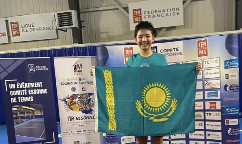 Жас теннисші Заңғар Нұрланұлы Франциядағы турнирдің жеңімпазы атанды