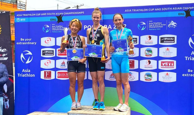 Қазақстандық спортшы триатлоннан Оңтүстік Азия чемпионатында топ жарды