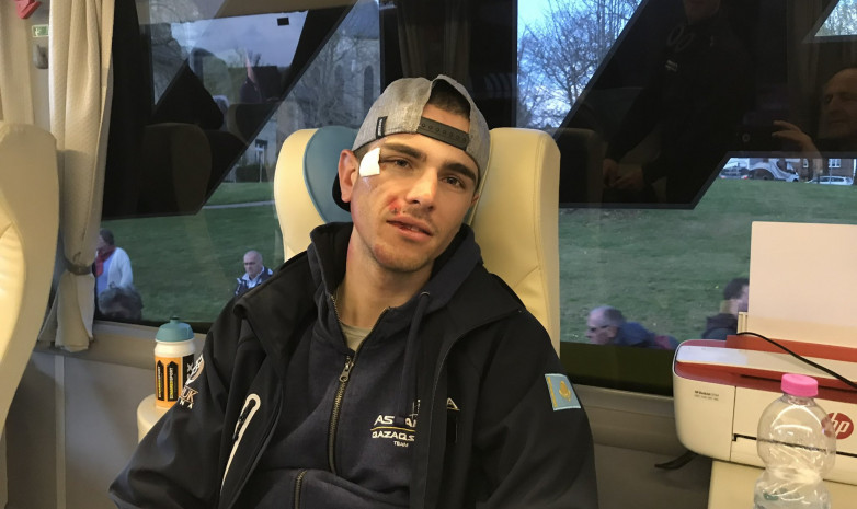 «Астананың» шабандозы «Amstel Gold Race» жарысында ауыр жарақат алды