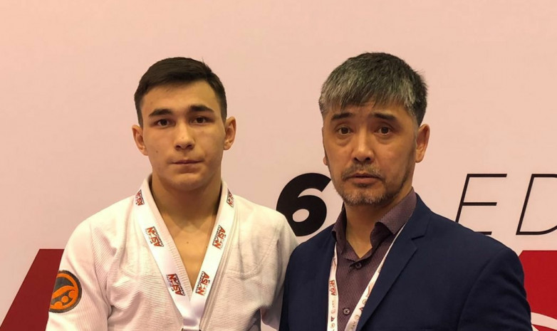 Акмолинец завоевал «серебро» на ЧА по джиу-джитсу