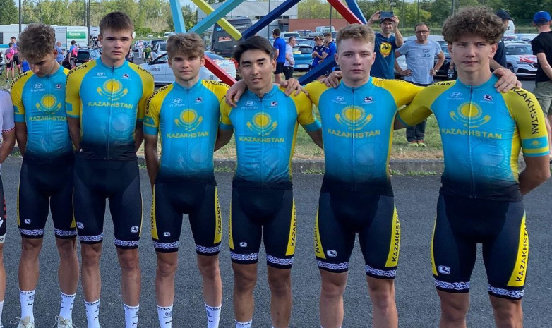 Юниорская сборная Казахстана стартует на велогонке во Франции Tour de Gironde International