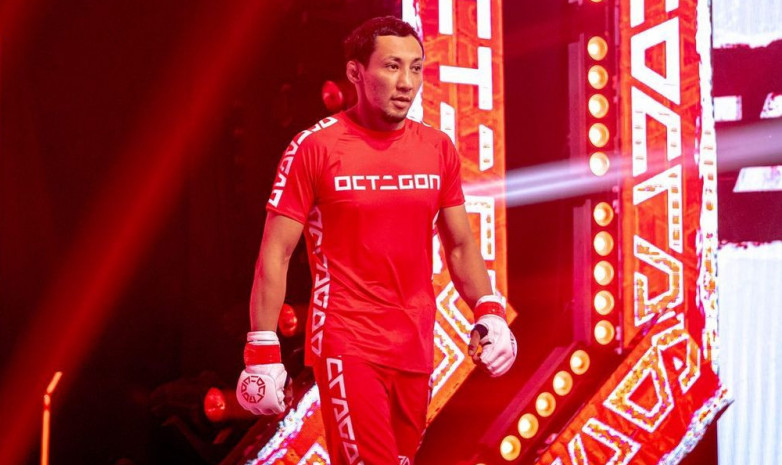 Дархан Скаков обратился к сопернику по бою на турнире OCTAGON 30