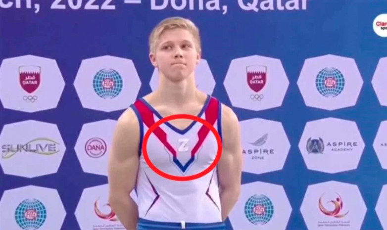 Ресейлік гимнаст әлем чемпионатына Z әрпі бар киіммен шыққаны үшін жазаланды