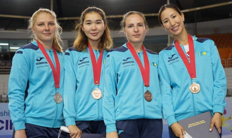 Семсерлесу: әйелдер құрамасы Азия чемпионатында қола жүлдегер атанды