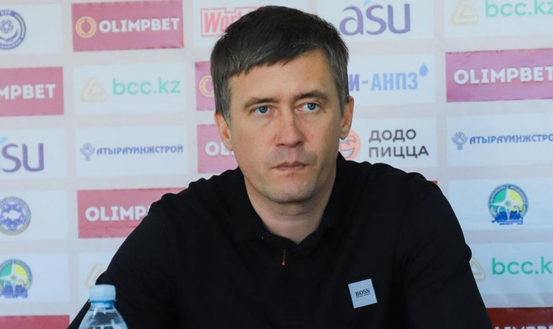 «Очень сильно недоволен». Наставник «Атырау» высказался об игре своих футболистов в матче против «Актобе»