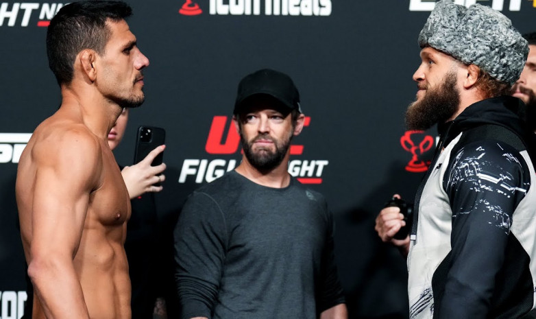 ВИДЕО. Дуэли взглядов участников турнира UFC Vegas 58