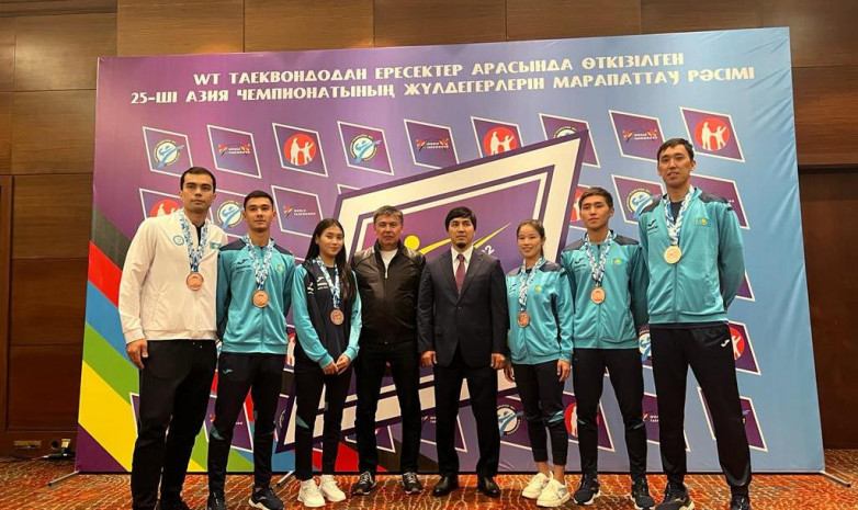 Алматыда таеквондодан Азия чемпионатының жүлдегерлері марапатталды