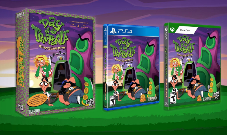 Day of the Tentacle Remastered получит релиз на физических носителях