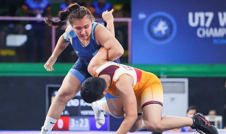 Әйелдер күресінен U17 әлем чемпионаты: Алина Ертөстік қола медаль жеңіп алды