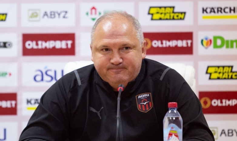 «Ақсу» бас бапкерінің көмекшісі «Ақтөбеге» қарсы матч туралы пікір білдірді