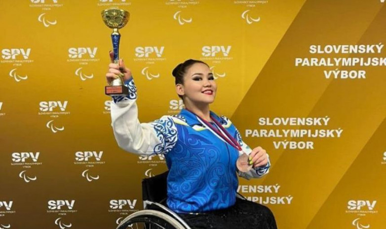 Қазақстандық бойжеткен парабиден Әлем Кубогында қола медаль жеңіп алды
