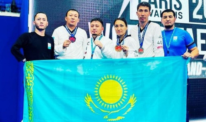 Пара таэквондодан Париждегі Гран-приде Қазақстан үш медаль жеңіп алды