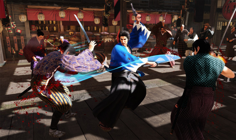 В сеть выложили новые скриншоты ремейка Yakuza Ishin