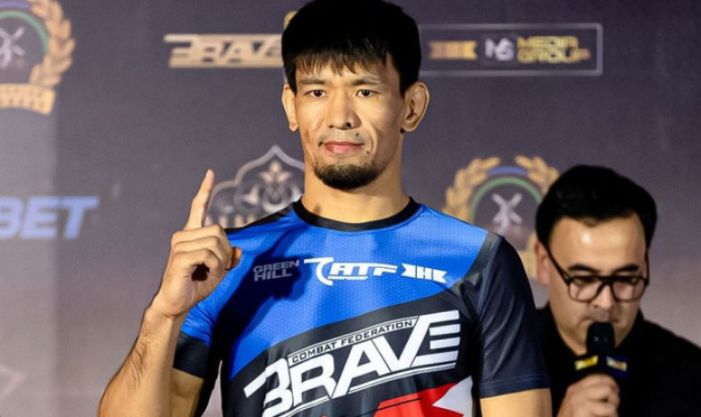 Олжас Ескараев отправил экс-бойца UFC в тяжелый нокаут на турнире OCTAGON 35 x BRAVE CF 62 в Алматы. Видео