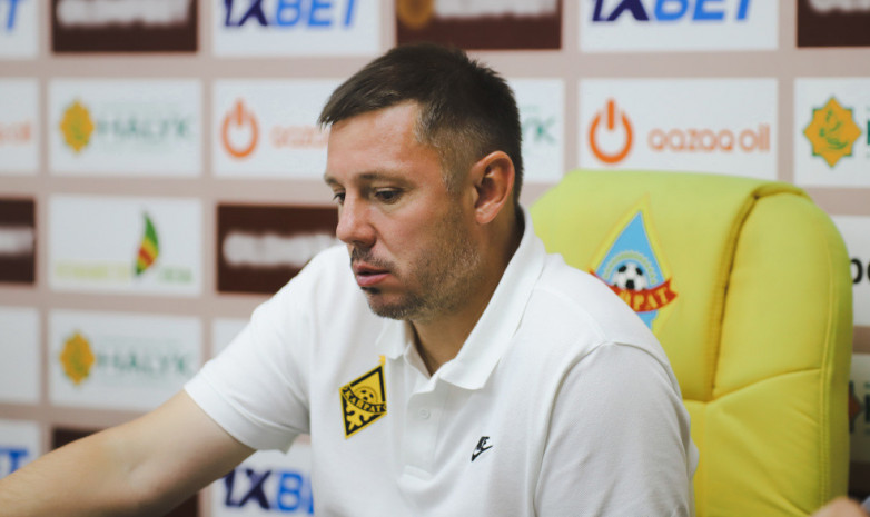 «Қайрат» ФК бас бапкері «Тобылға» қарсы матч туралы пікір білдірді