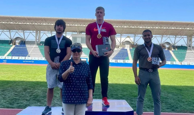 Қазақстандық спортшы жеңіл атлетикадан Орталық Азия чемпионы атанды