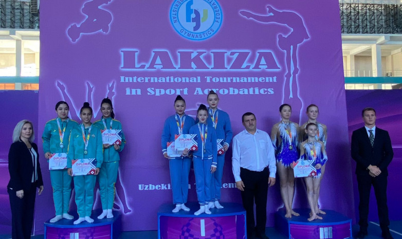 Акробаттар Өзбекстандағы турнирде сәтті өнер көрсетті