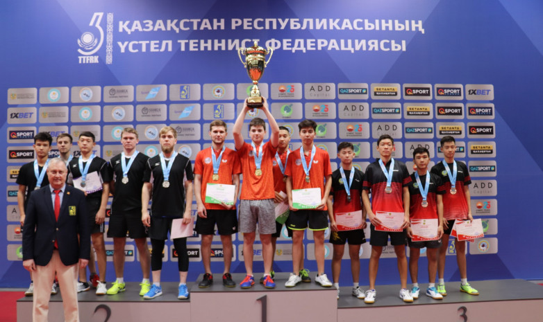 Қарағанды үстел теннисінен Қазақстан кубогында топ жарды