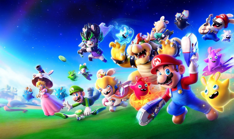 Ubisoft показала кинематографичный трейлер Mario + Rabbids: Sparks of Hope