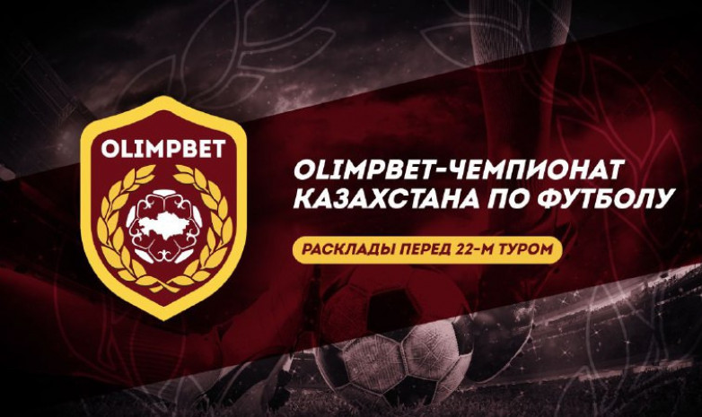 22-й тур OLIMPBET-Чемпионата Казахстана по футболу: проверка лидеров на прочность