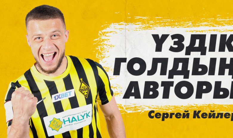 «Қайрат» қорғаушысының голы 2022 жылғы маусымдағы ең үздік гол атанды