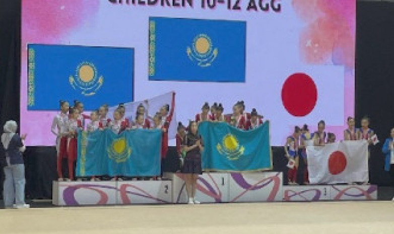 Қазақстандық спортшылар эстетикалық топтық гимнастикадан Азия чемпионатында топ жарды