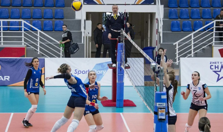 Прямая трансляция матчей второго дня 2-го тура чемпионата Казахстана по волейболу