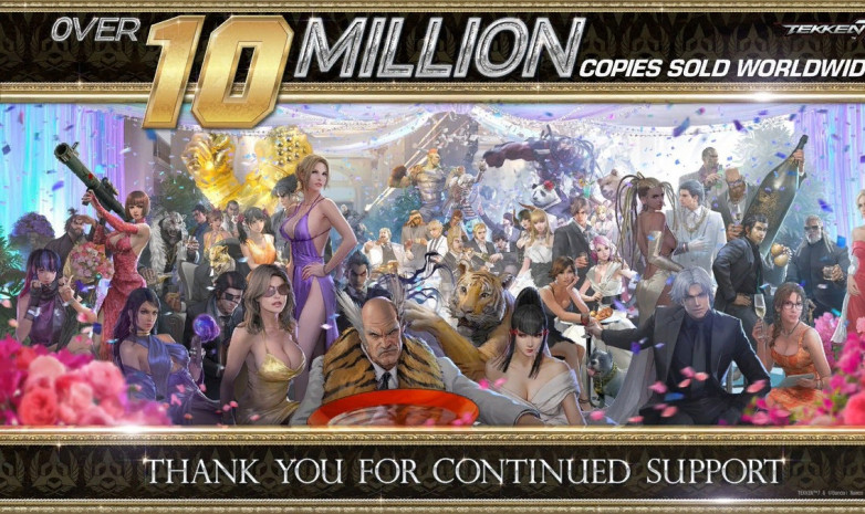 Tekken 7 ойынының 10 млн данасы сатылды
