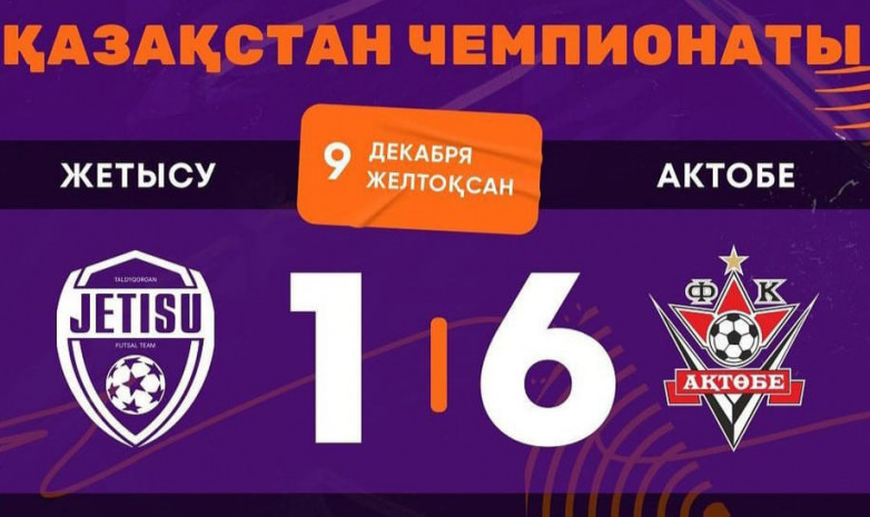 Ел біріншілігі: «Ақтөбе» «Жетісуды» жеңді