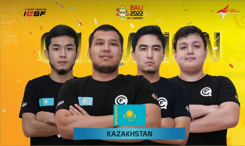 PUBG MOBILE-дан Қазақстандық құрамасы IESF әлем чемпионатының жеңімпазы атанды