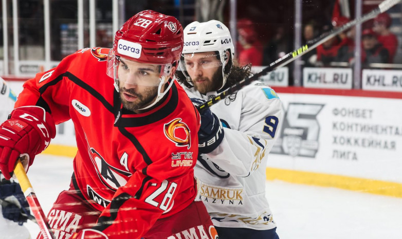 Три хоккеиста «Барыса» провели юбилейные матчи в КХЛ