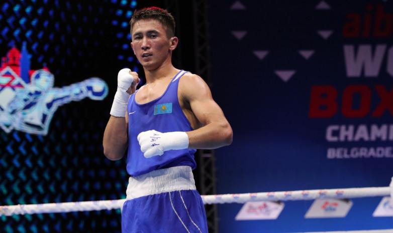 Боксер Махмуд Сабырхан нокаутом вышел в полуфинал чемпионата Азии до 22 лет в Бангкоке
