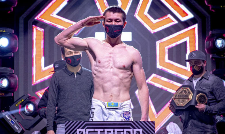 OCTAGON 41: Бауыржан Қуанышбаев Иран спортшысынан басым түсті