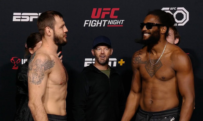 UFC Vegas 70 турниріне қатысатын файтерлер көз түйістірді. Видео