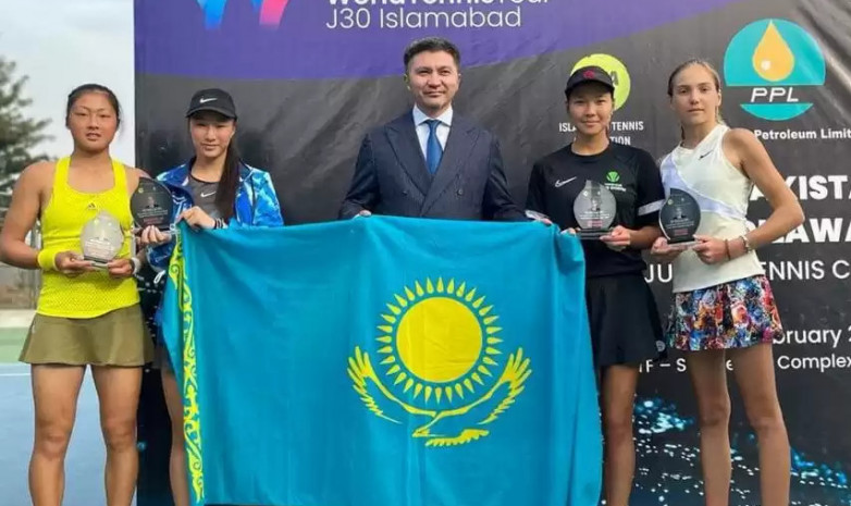 Қазақстандық жас теннисші Пәкістандағы турнирде чемпион атанды