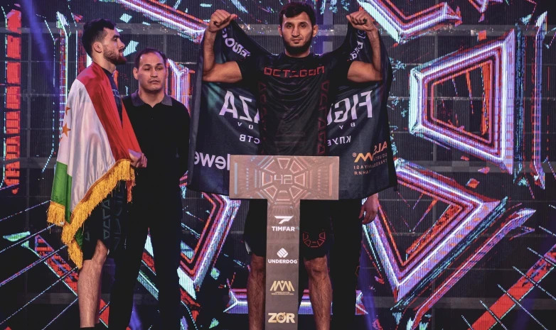 OCTAGON 42 турнирінде өзбек файтері жеңіліп көрмеген тәжік спортшысынан басым түсті