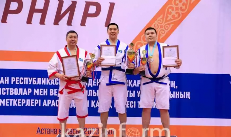 Президент іс басқармасы спартакиадасы аясында тұңғыш рет қазақ күресінен турнир өтті
