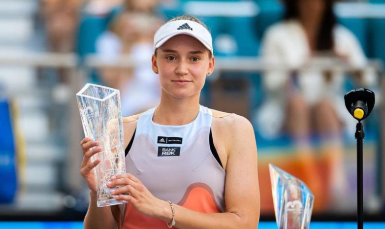 Елена Рыбакина Miami Open финалынан кейін мәлімдеме жасады
