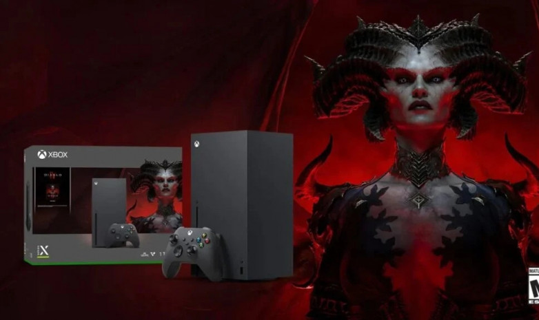 Microsoft анонсировала комплект консоли Xbox Series X с Diablo 4