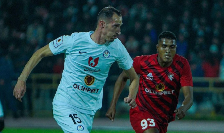 Фоторепортаж с матча чемпионата Казахстана «Ордабасы» — «Актобе»