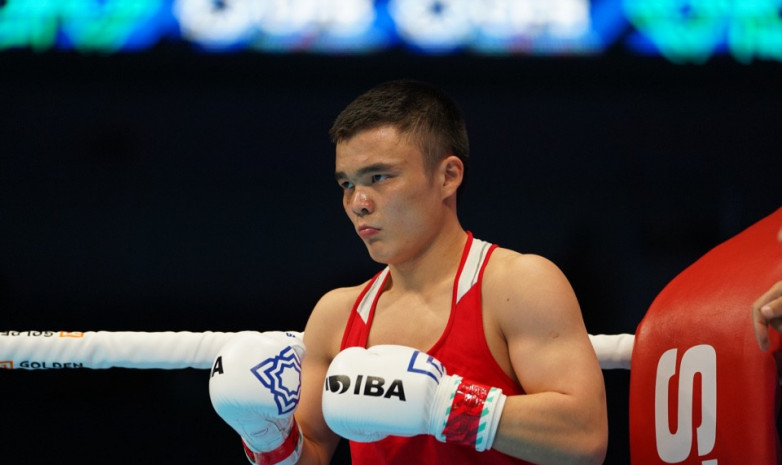 Талгат Сырымбетов прокомментировал первую победу на ЧМ-2023 по боксу
