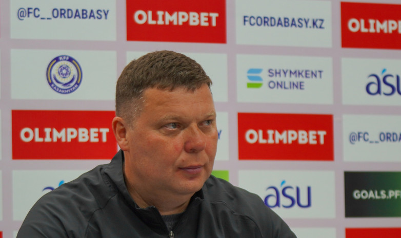 «Ордабасы» бас бапкері «Оқжетпеске» қарсы матч туралы пікірін айтты