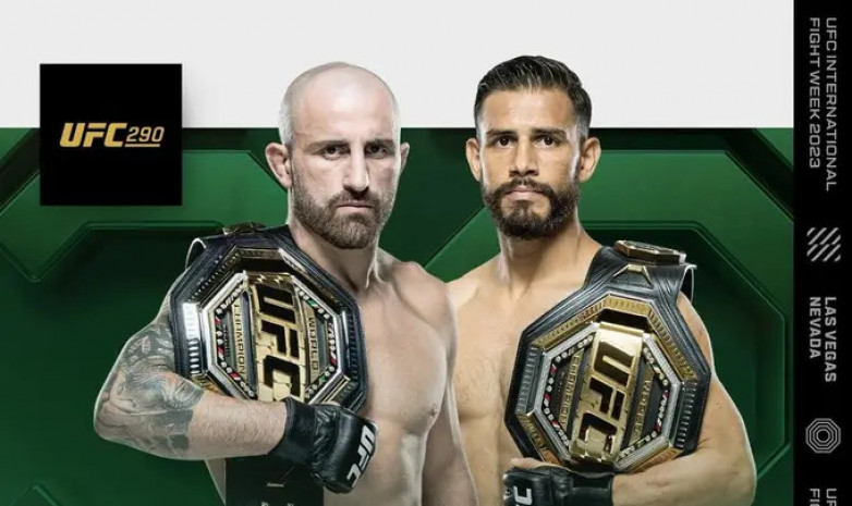 UFC 290 турнирінің толық карды белгілі болды