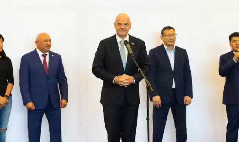 FIFA президенті Қазақстан футболы туралы: Дұрыс жолға түскендеріңізге сенімдімін