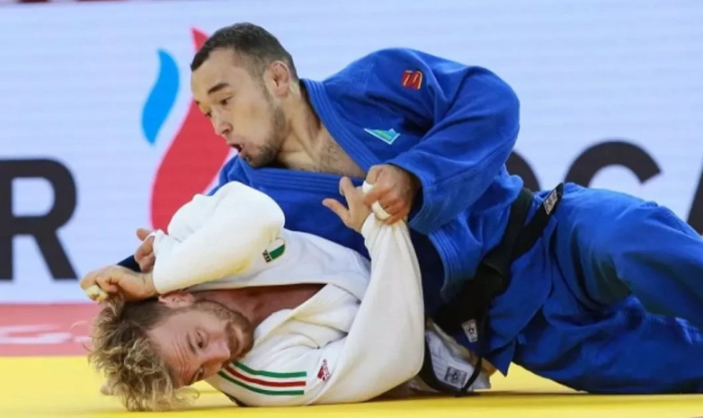 Абылайхан Жұбаназар дзюдодан әлем чемпионатын таза жеңіспен бастады
