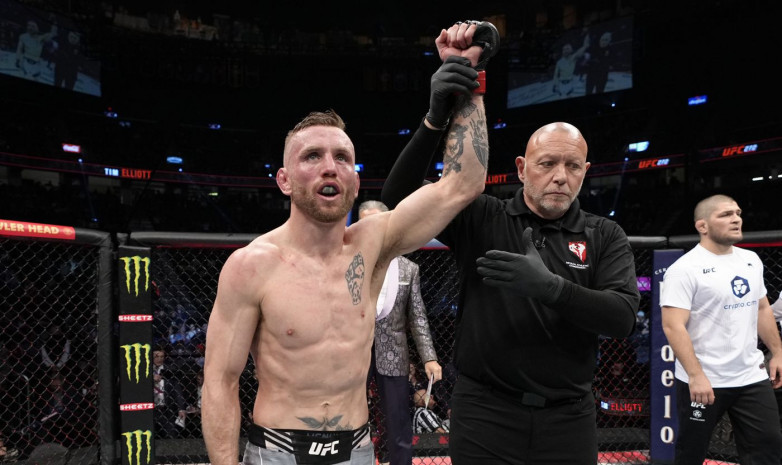 Эллиотт выиграл у Альтамирано в основном карде турнира UFC Vegas 74