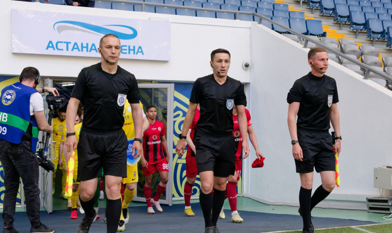 Қазақстан кубогы: 1/4 финал ойындарына төрешілер тағайындалды
